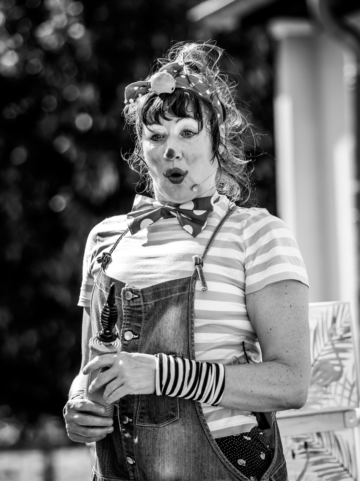 Clown bei einer Geburtstagsveranstaltung